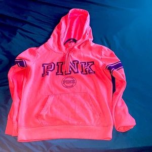 Pink hoodie